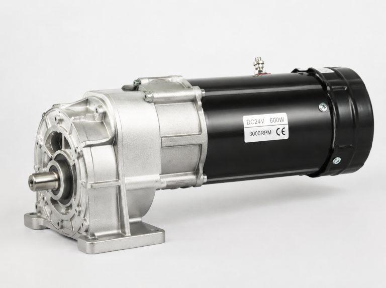 汕尾汽车篷布卷收直流减速电机